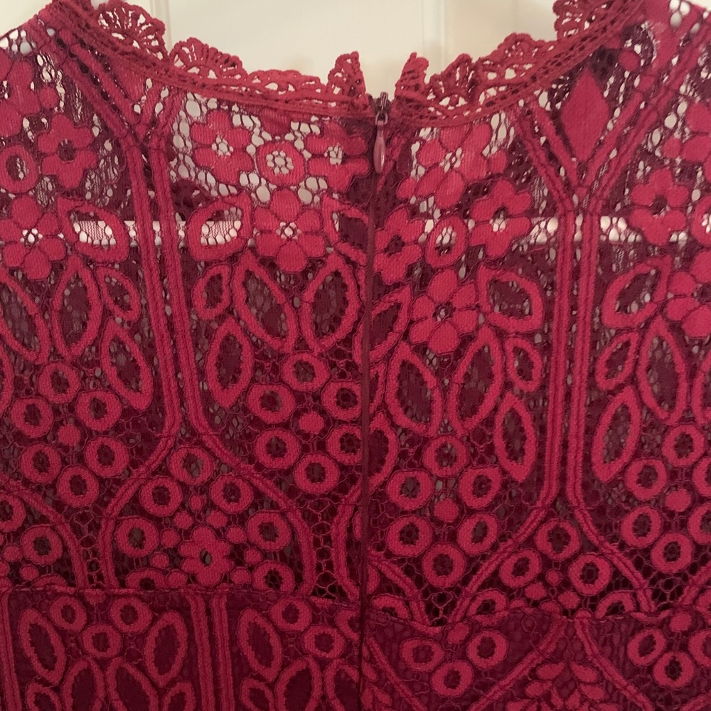 Lulus lace midi dress (out of stock on lulus!) - Picture 7 of 8